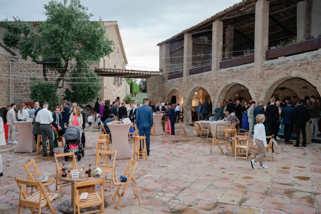 Invitados en el aperitivo