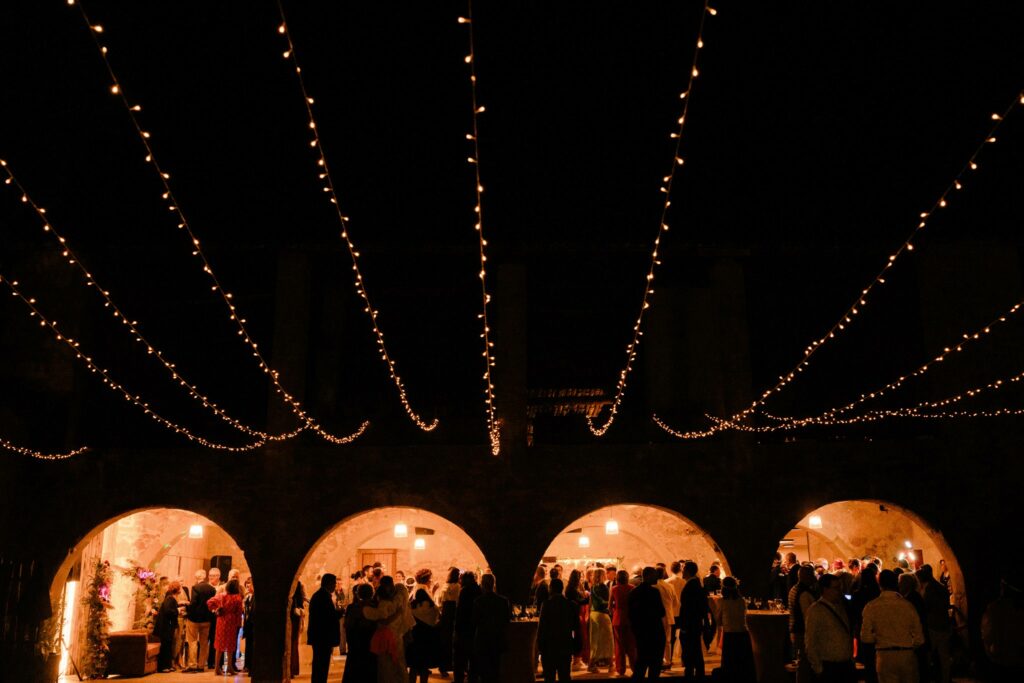 vista de la zona de baile